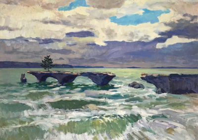 The Old Pier, Stormy Day