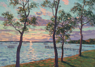 Sunset at Dering Harbor