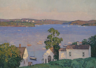 Summer Evening over the Harbor